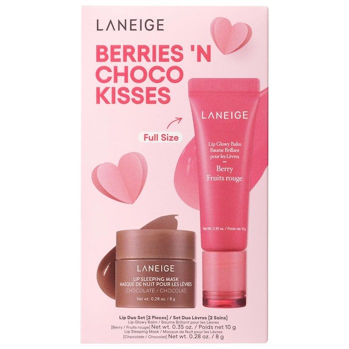 Berries & chocolate kiss set