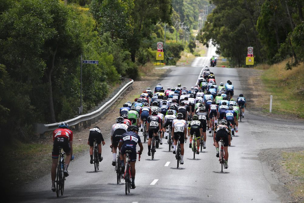 The rolling Buninyong course gradually took its toll