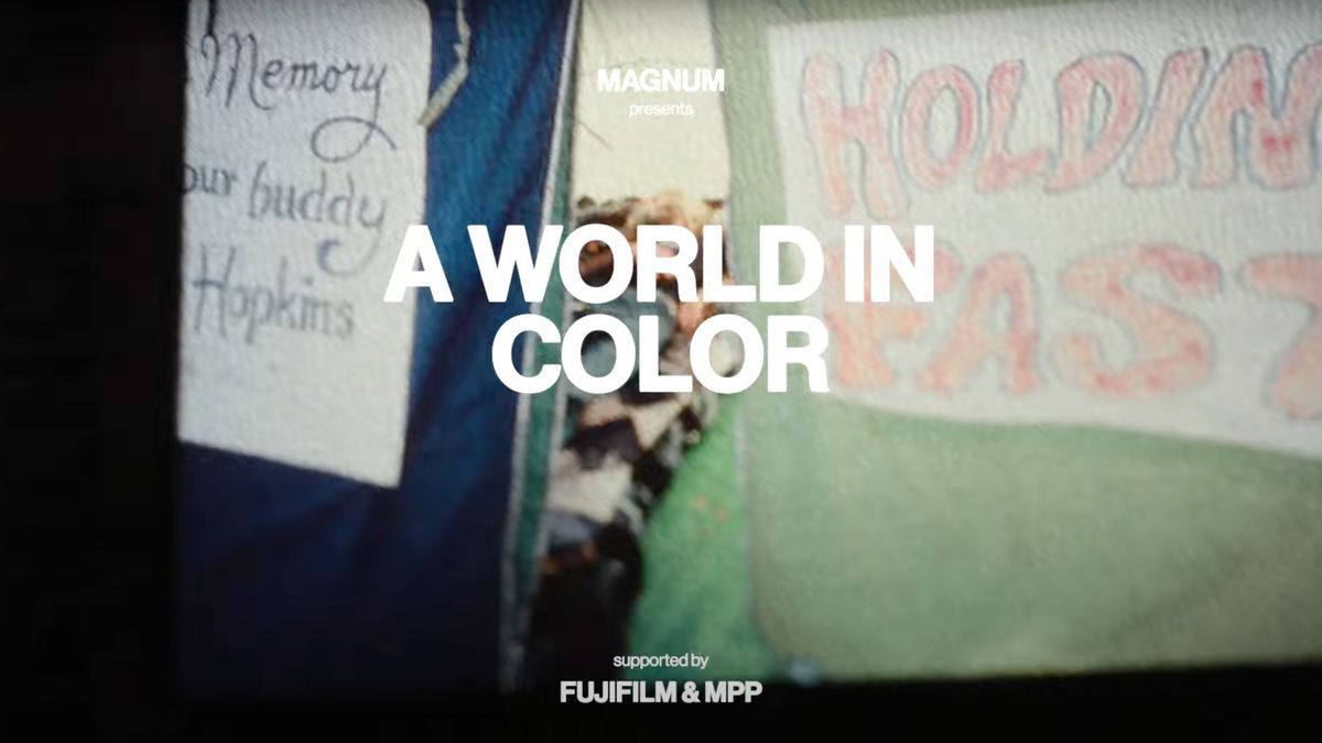 A still from the Magnum Presents: A World in Color YouTube Video