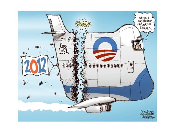 Obama's crack in the 2012 campaign