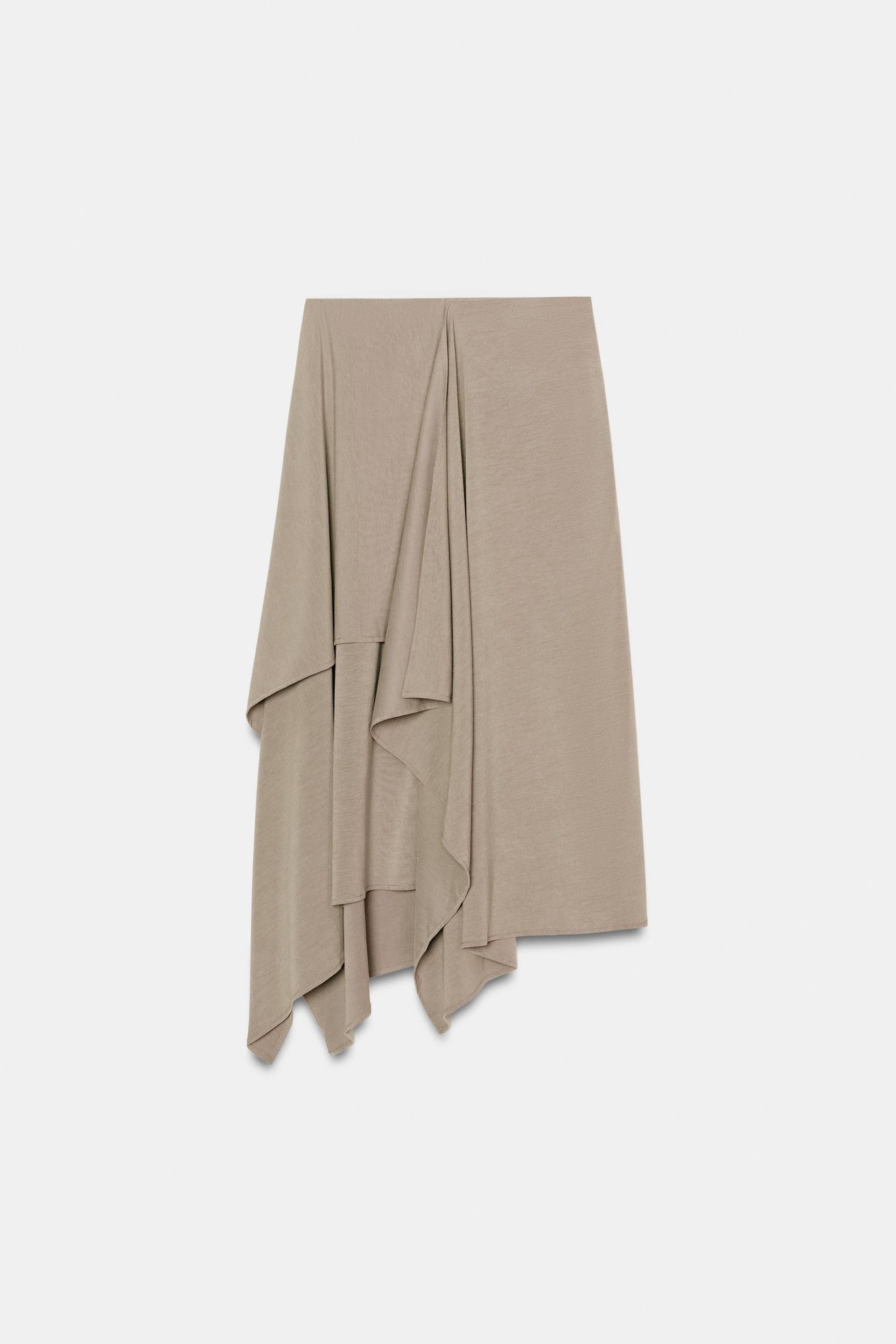 Flowy Asymmetric Skirt