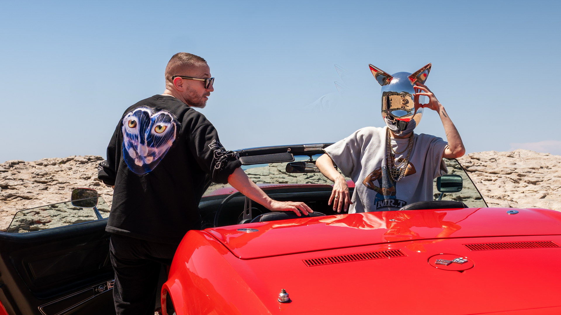 Galantis in car