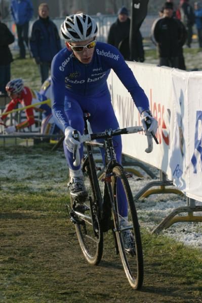Lars van der Haar (Rabobank - Giant Off Road Team) is the reigning U23 European 'cross champion.
