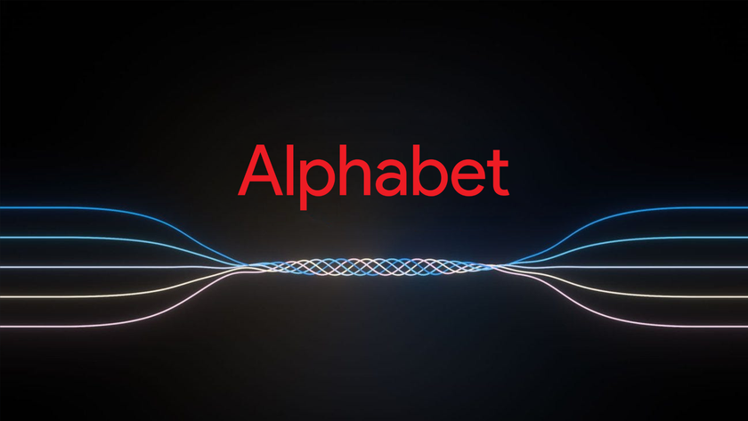 Alphabet Logo on top of Gemini logo