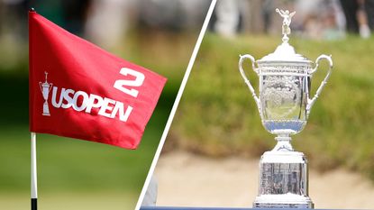 US Open Golf Betting Preview 2024: US Open Flag and Trophy