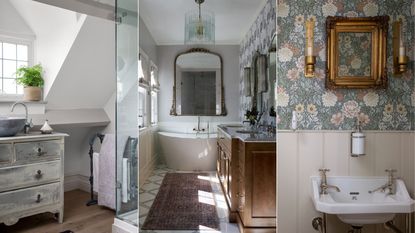 Should you use vintage pieces in your bathroom