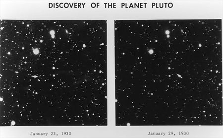 Original plates from Clyde Tombaugh's discovery of Pluto in Lowell Observatory Archive.