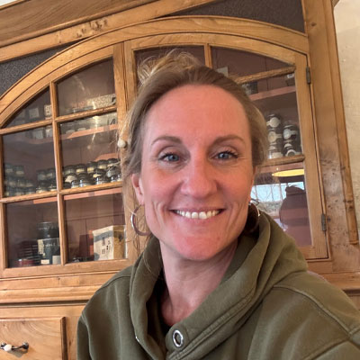 Kim Whinnett the managing director of Barnes of Ashburton