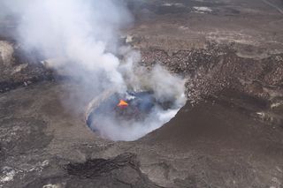 Halemaumau crater, Kilauea volcano
