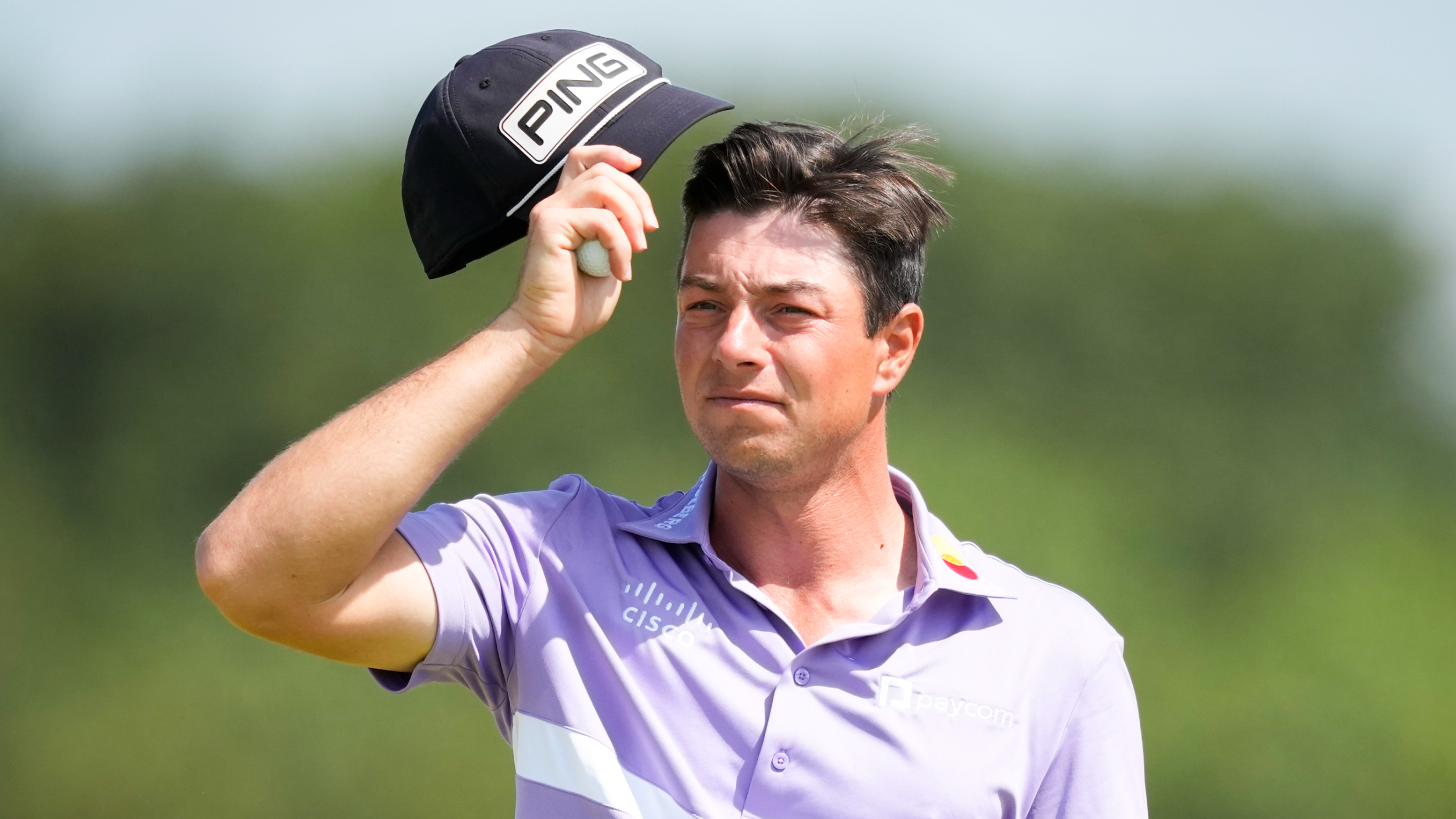 Viktor Hovland at The Open
