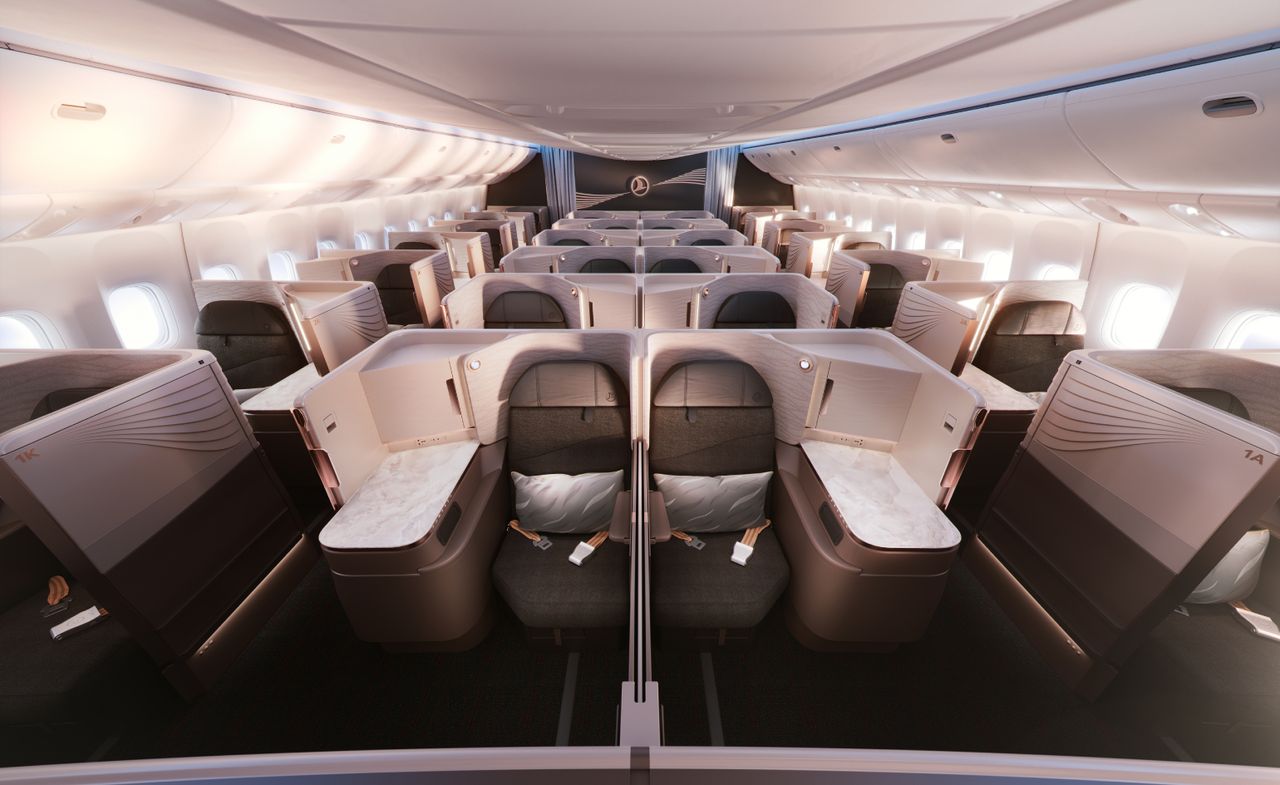 Turkish Airlines Crystal Business Class cabins