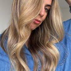Shannon Lawlor after using Olaplex No.3 Plus