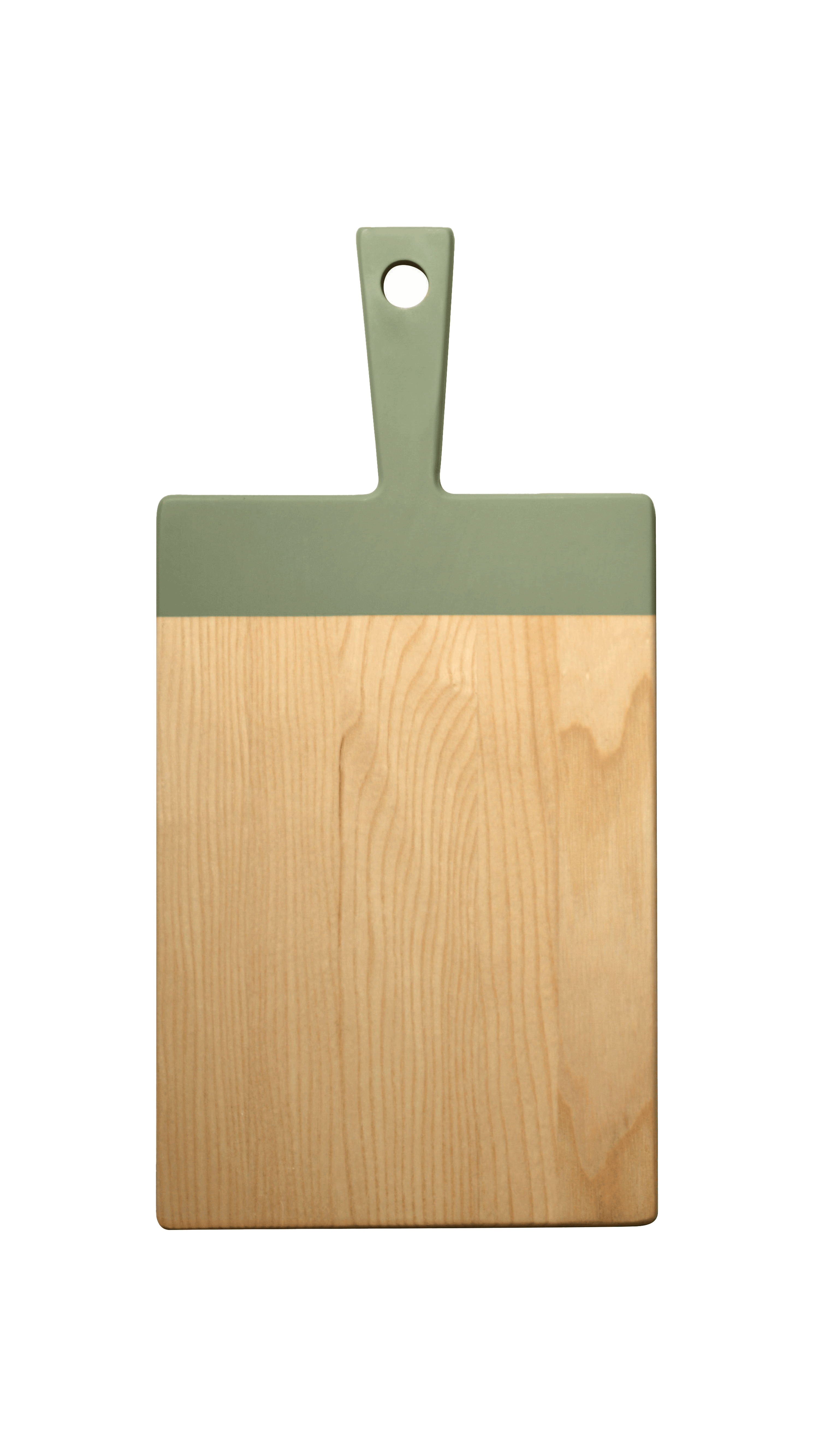 Ash Wood Serving Board Sage Green