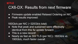 Serving Netflix Video at 400 Gb/s on FreeBSD