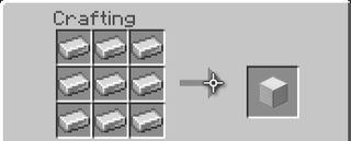 Iron block recipe