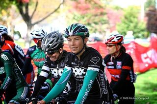 Rebecca Much: relaxed and ready to race in Chicago.