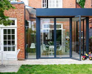 Garden room ideas with glass extension