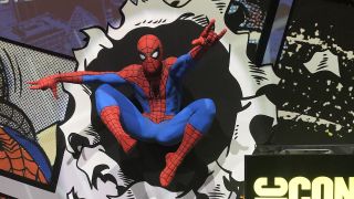 Spider-Man exhibit at Comic-Con
