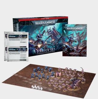 Warhammer 40,000: Starter Set on a plain background