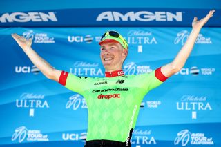 Stage winner Andrew Talansky (Cannondale-Drapac)