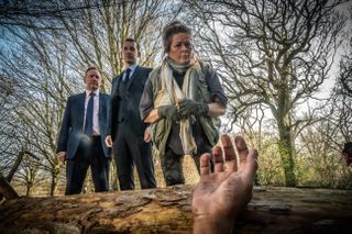 Midsomer Murders: The Blacktrees Prophecy stars Neil Dudgeon and Nick Hendrix with guest star Kate Robbins.