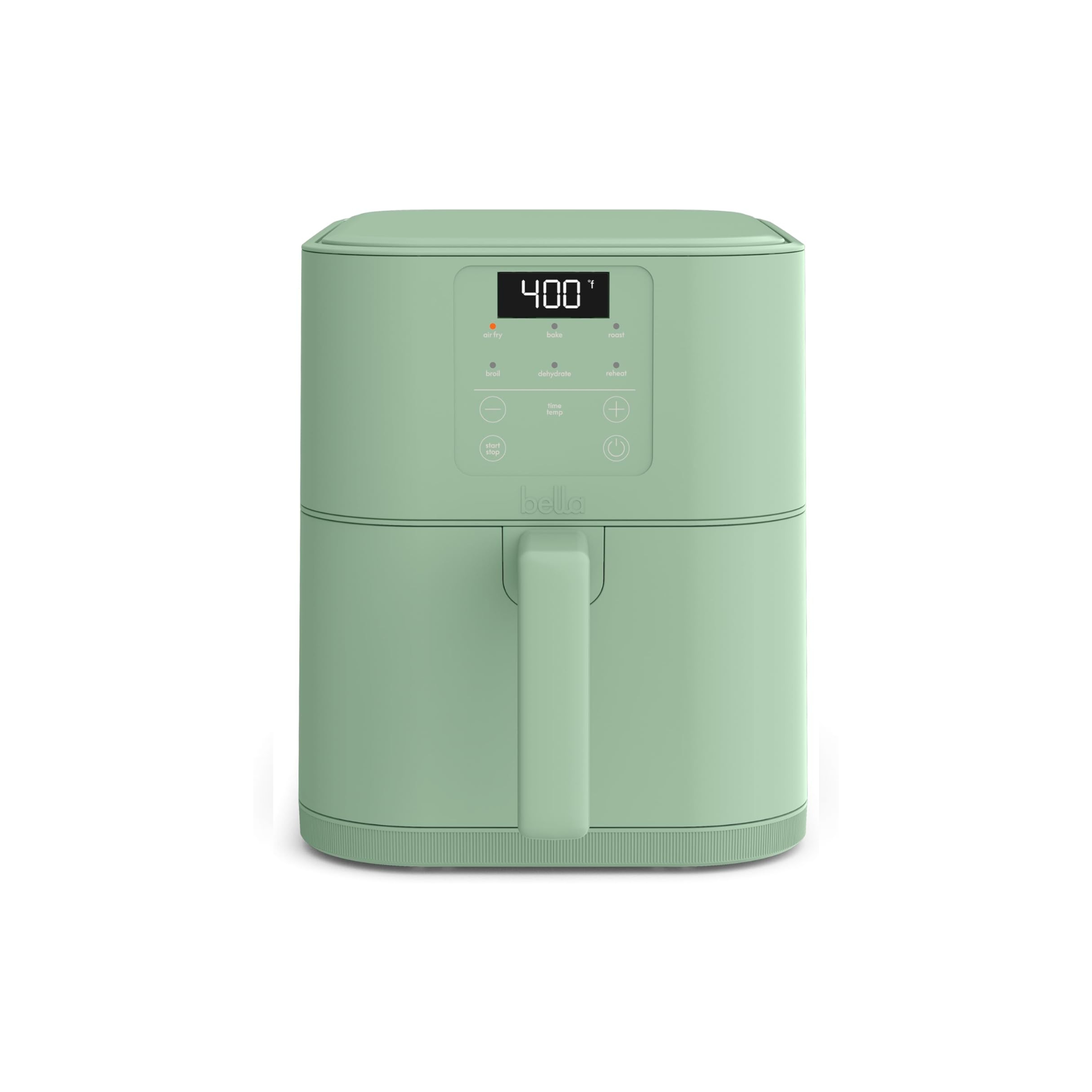 Bella 4Qt Slim Fits-Anywhere Air Fryer in blue