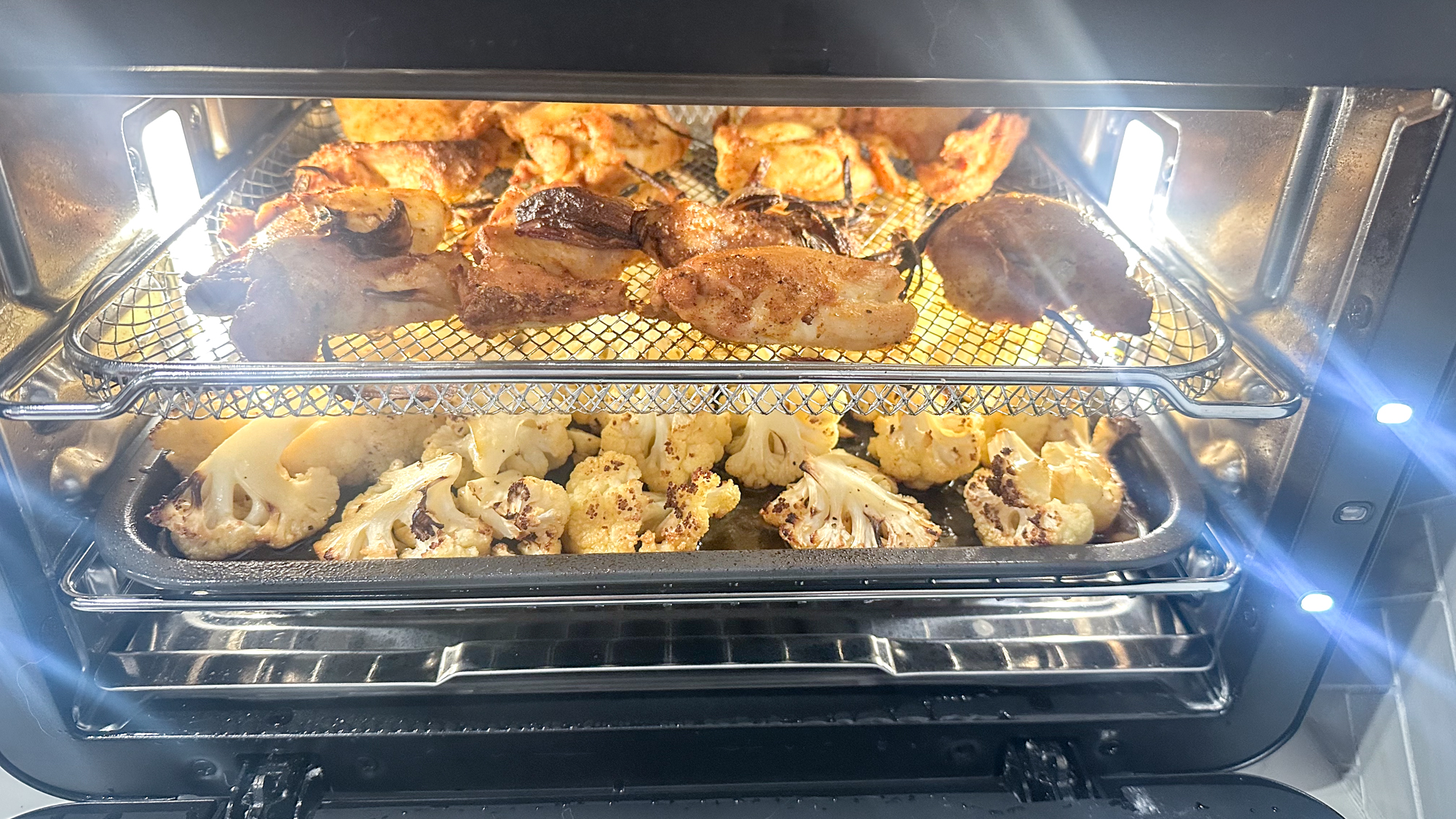 CHEF iQ MiniOven on a kitchen counter