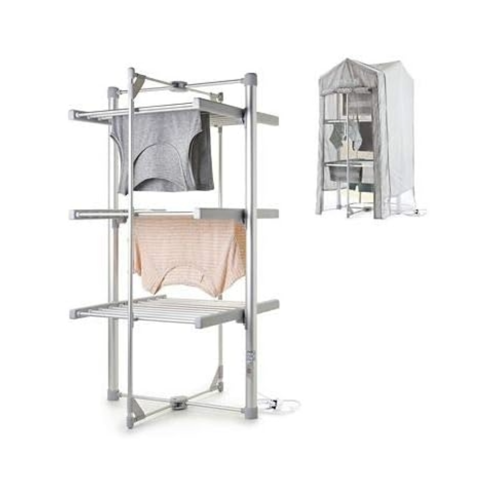 Dry:Soon 3-Tier Heated Airer and Cover