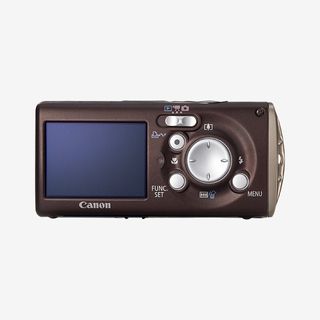 Back view of the Canon SD40.