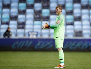 Curtis Anderson played four UEFA Youth League matches for Manchester City this season