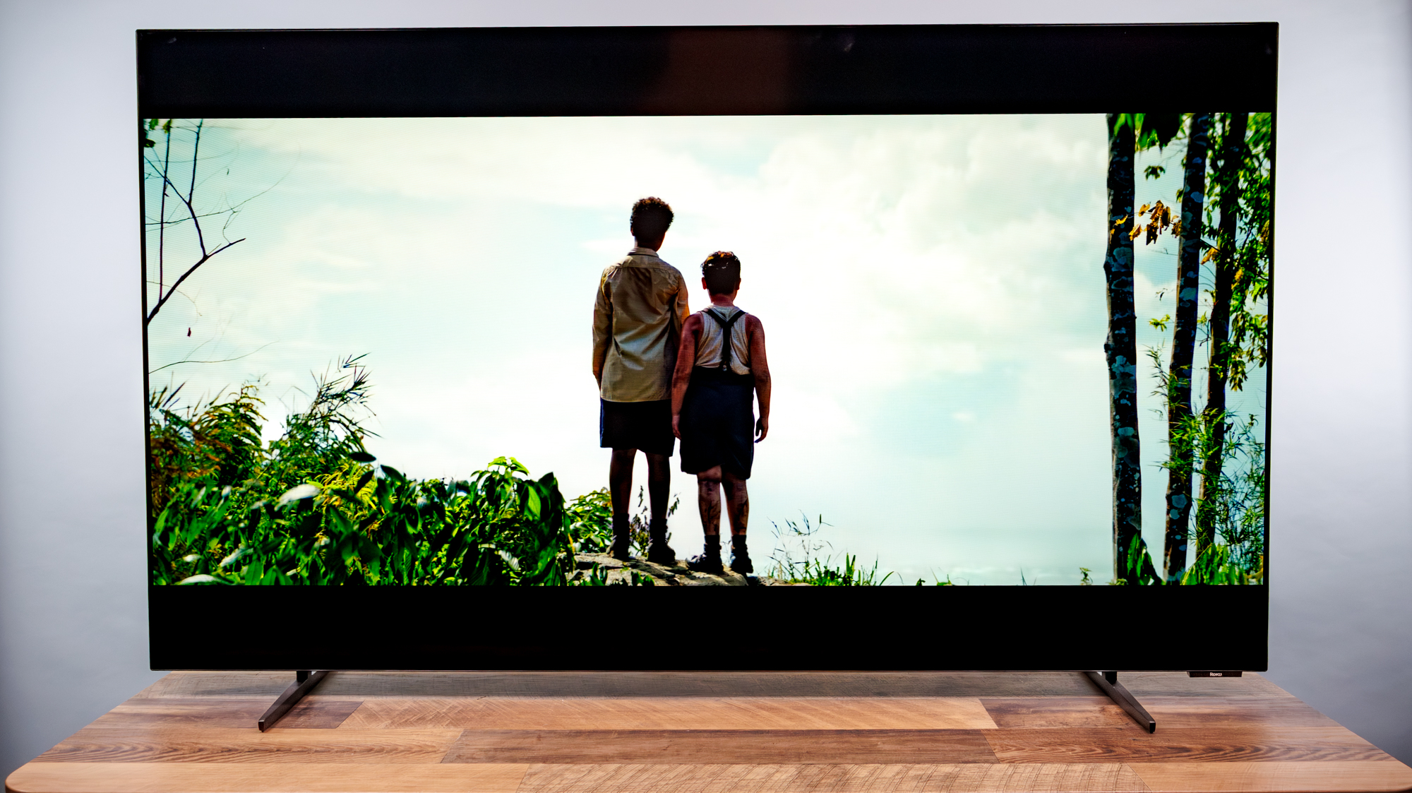 Roku Pro Series OLED TV on a desk