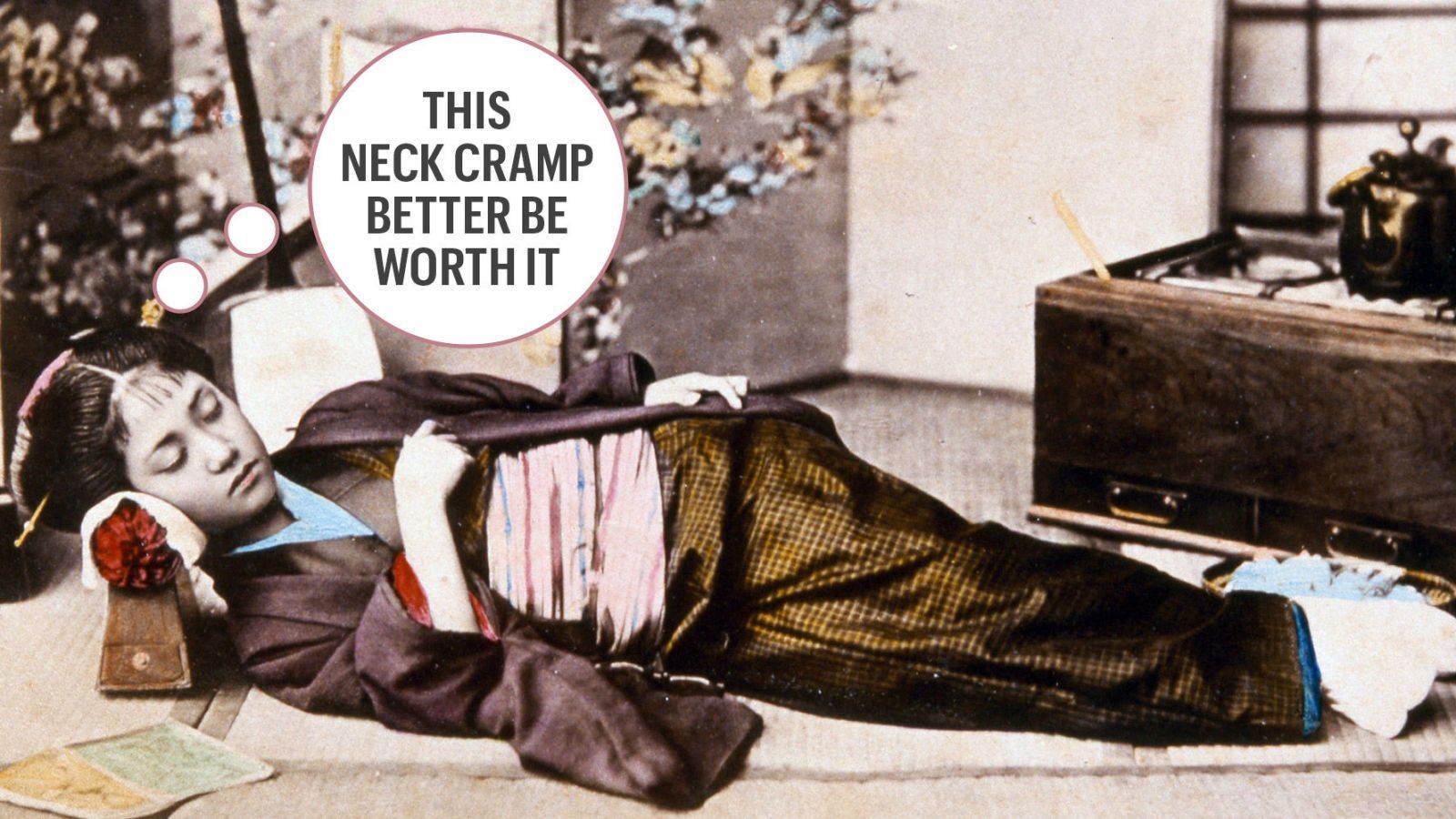 Best Pillow for Hair Japanese Geisha Hair Pillow Review Marie Claire