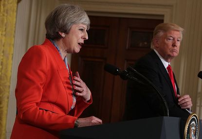President Trump and Prime Minister May
