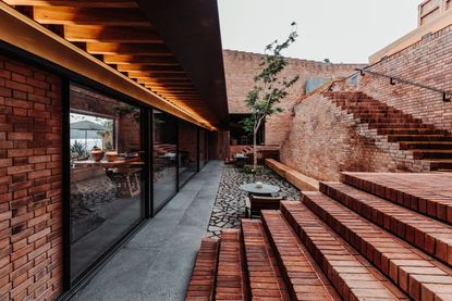 Lakeside house in Mexico creates drama through materials | Wallpaper