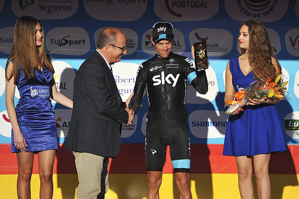 Stage 4 winner Richie Porte (Team Sky)