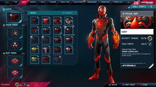 spider-man miles morales STRIKE suit