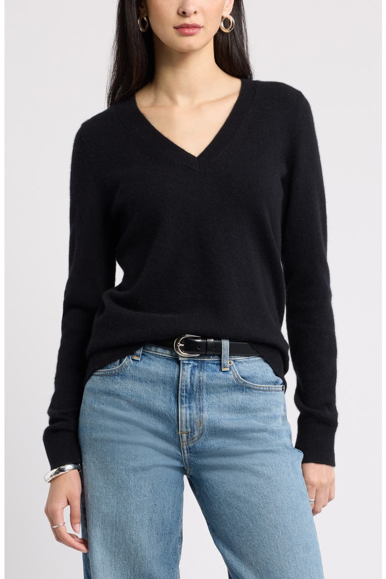 V-Neck Cashmere Sweater