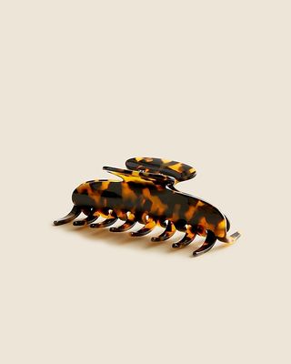 Large Claw Hair Clip in Tortoise