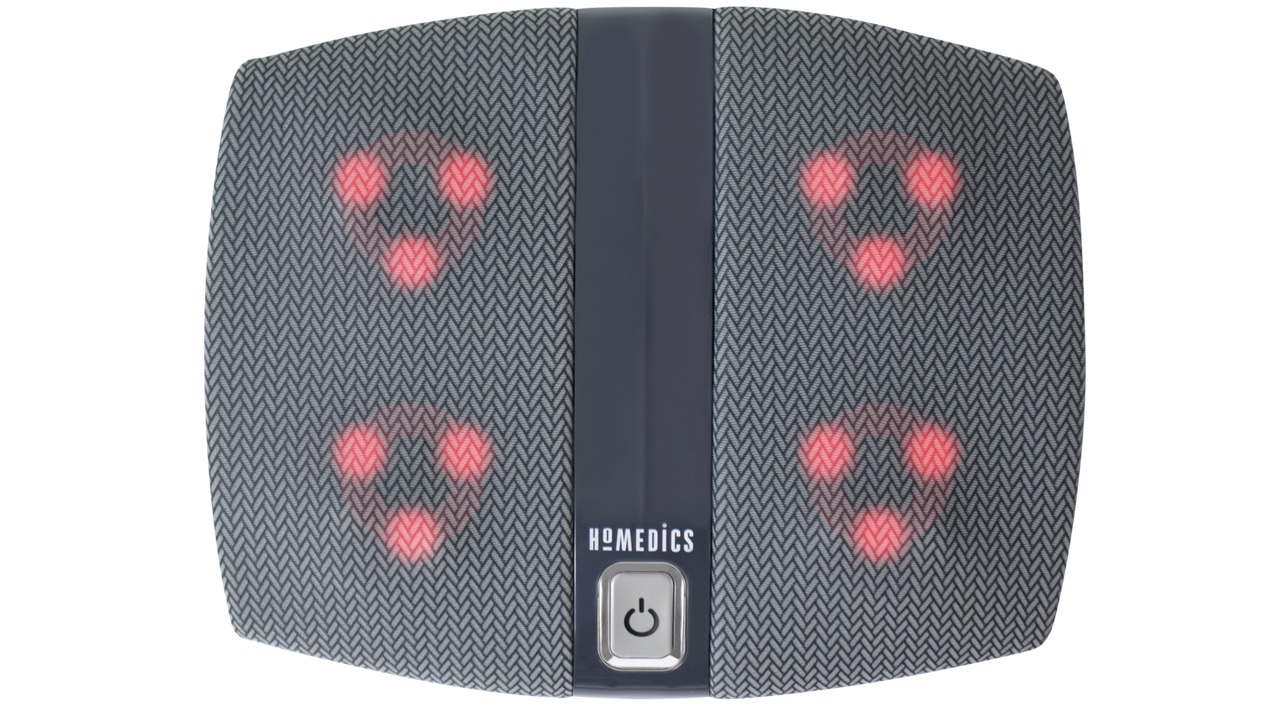 Homedics Dual Shiatsu Foot Massager with Heat product shot on white background