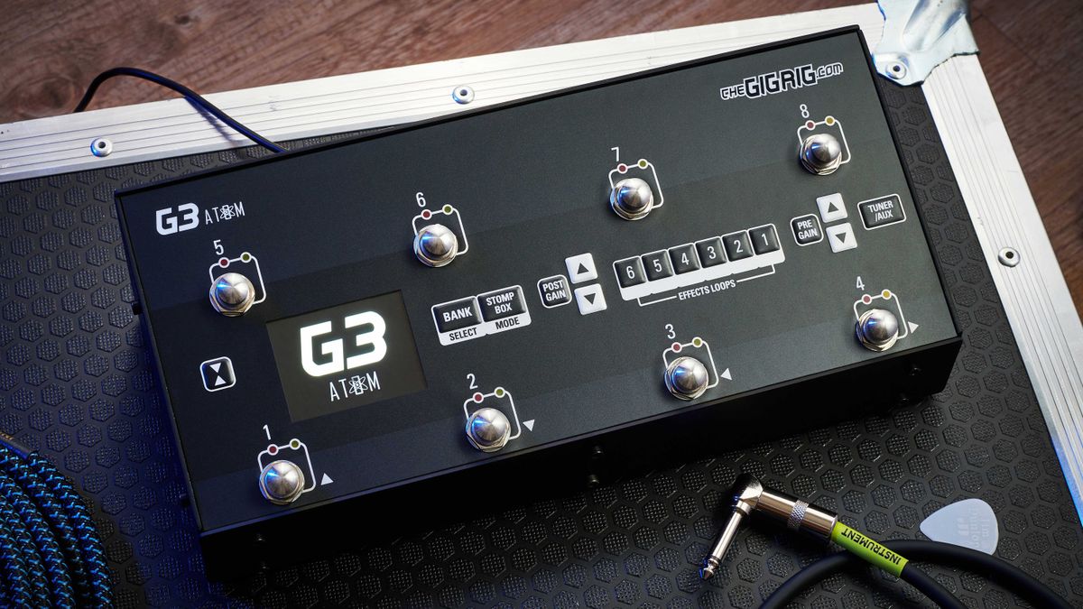 The GigRig raises the bar on effects pedal switching systems with the