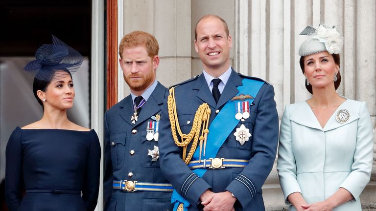 Meghan Markle, Prince Harry & Prince William