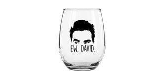 Ew, David Wine Glass