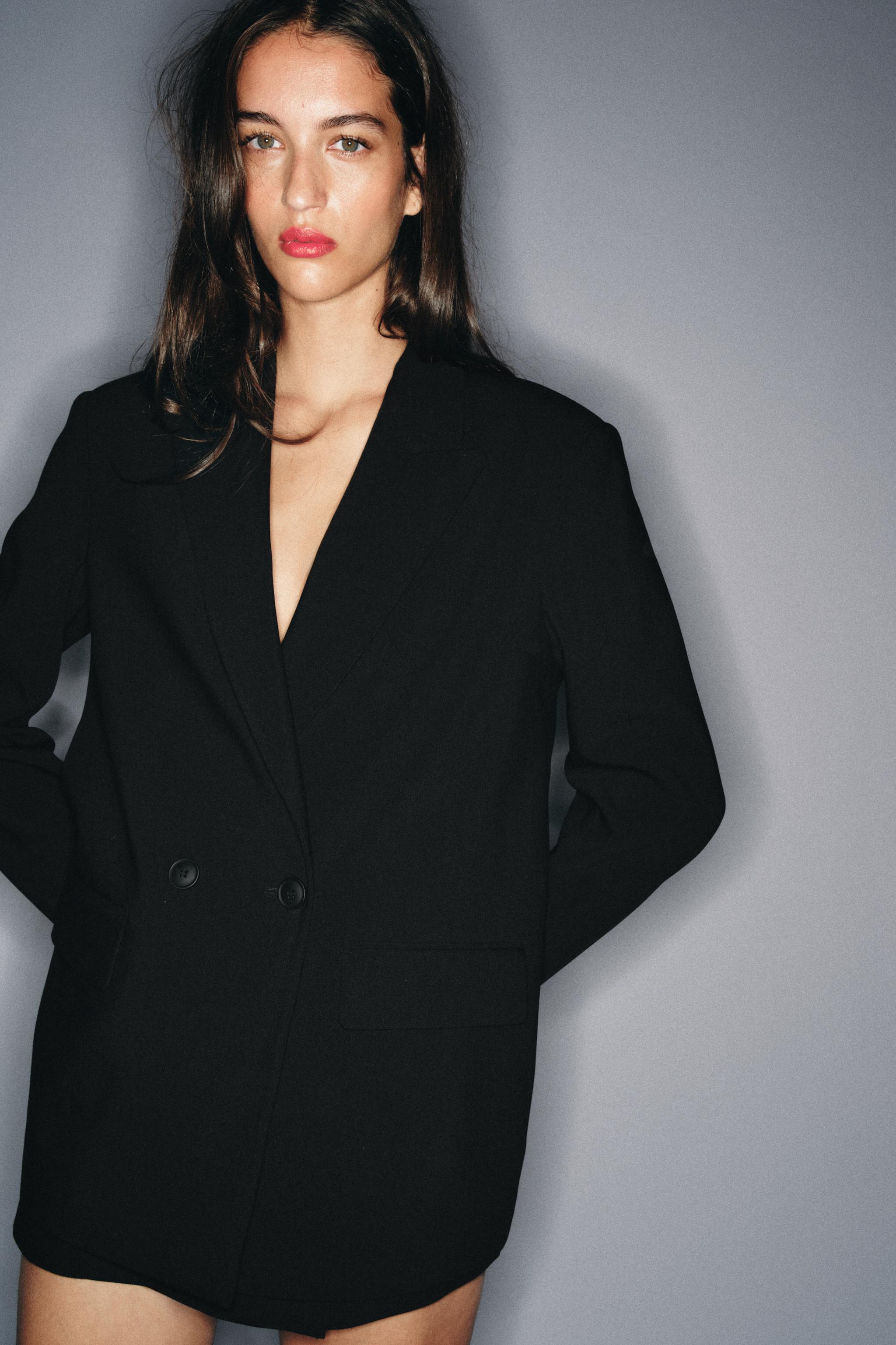 Oversize Double-Breasted Blazer