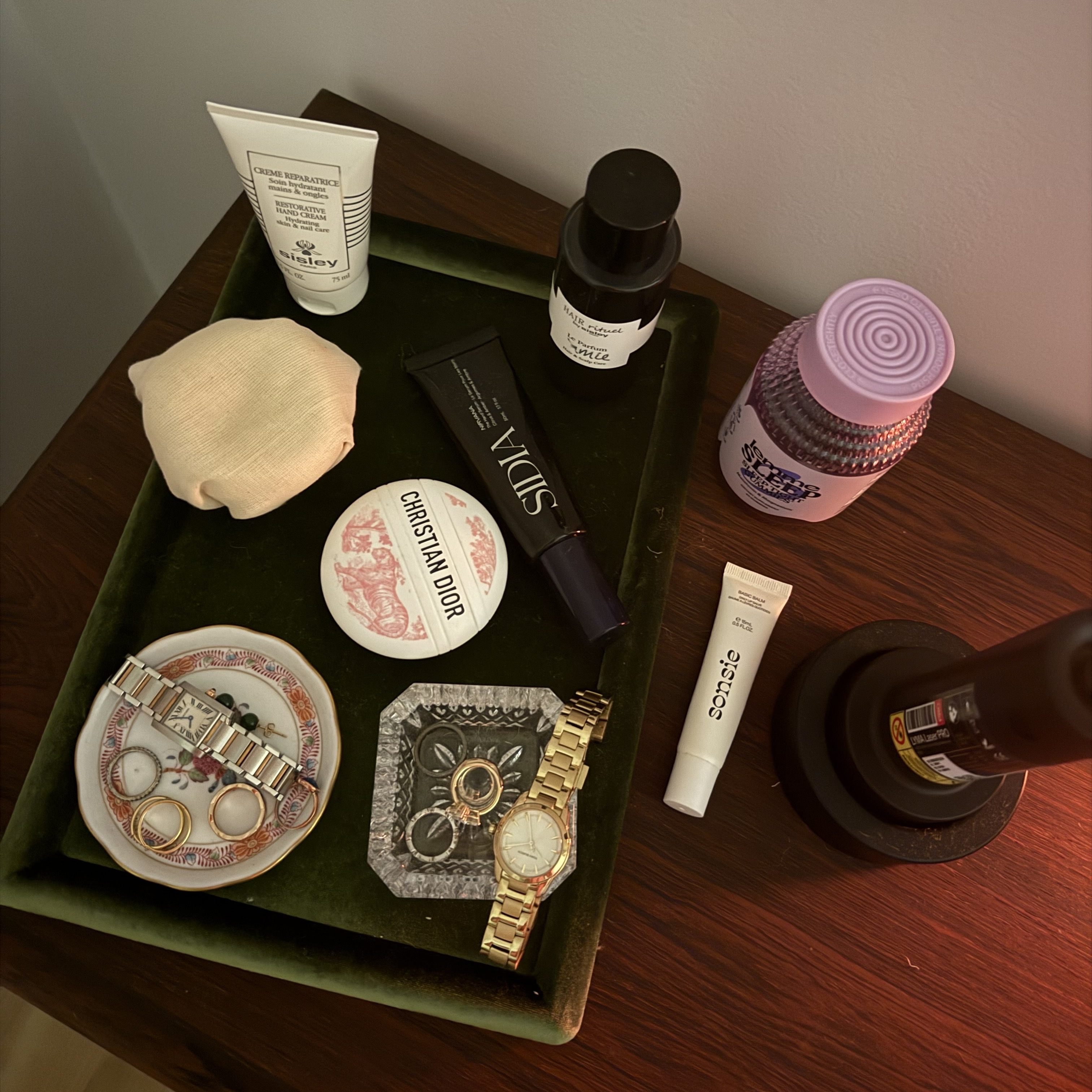 Who What Wear Senior Beauty Editor Jamie Schneider's bedside table