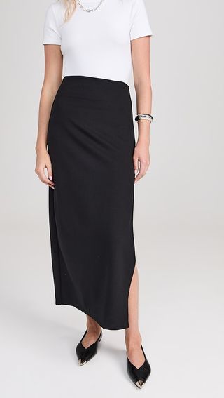 Leset Rio Side Slit Skirt