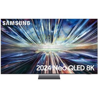 The Samsung QE75QN900D TV pictured against a white background