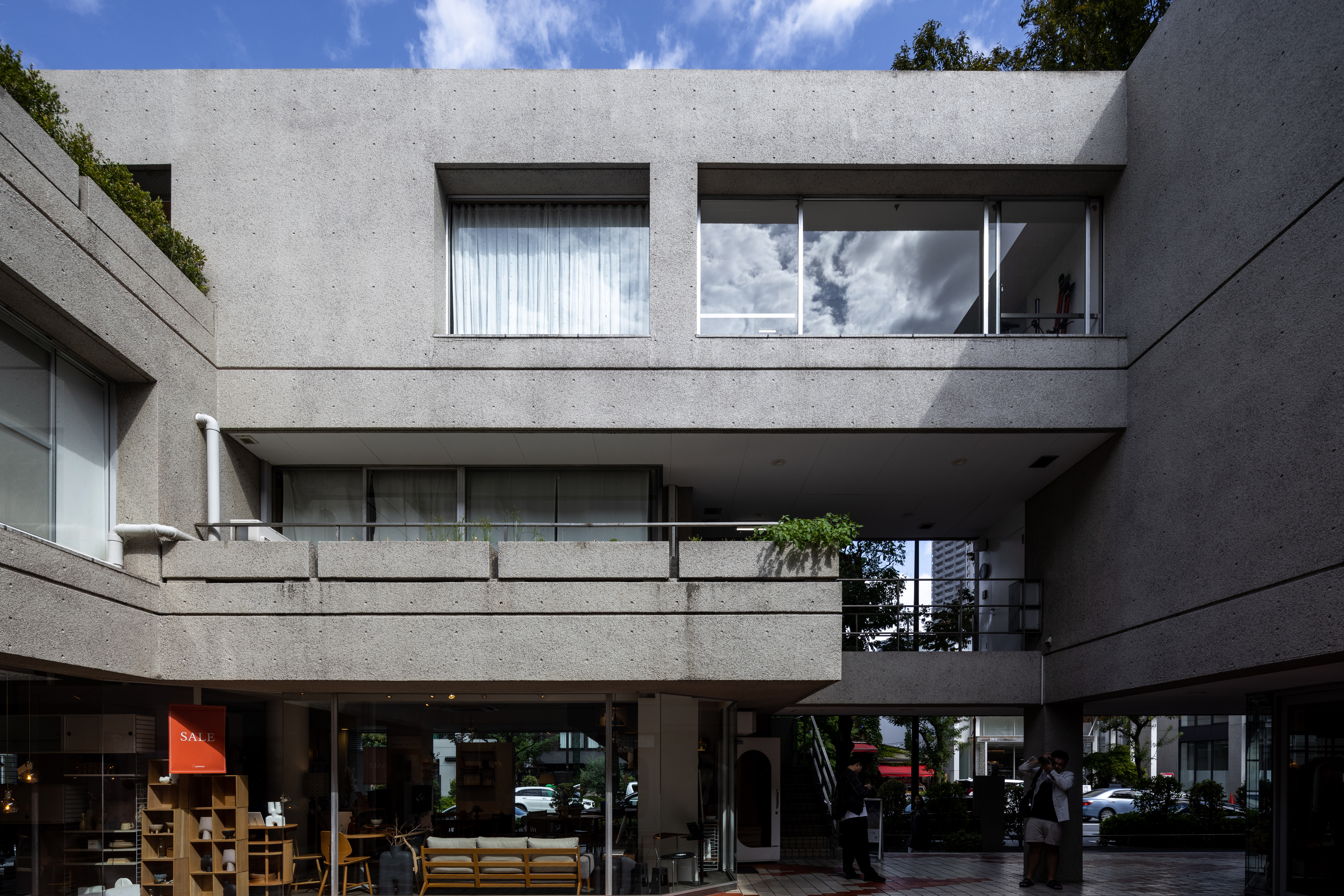 Hillside Terrace, a housing complex by Fumihiko Maki
