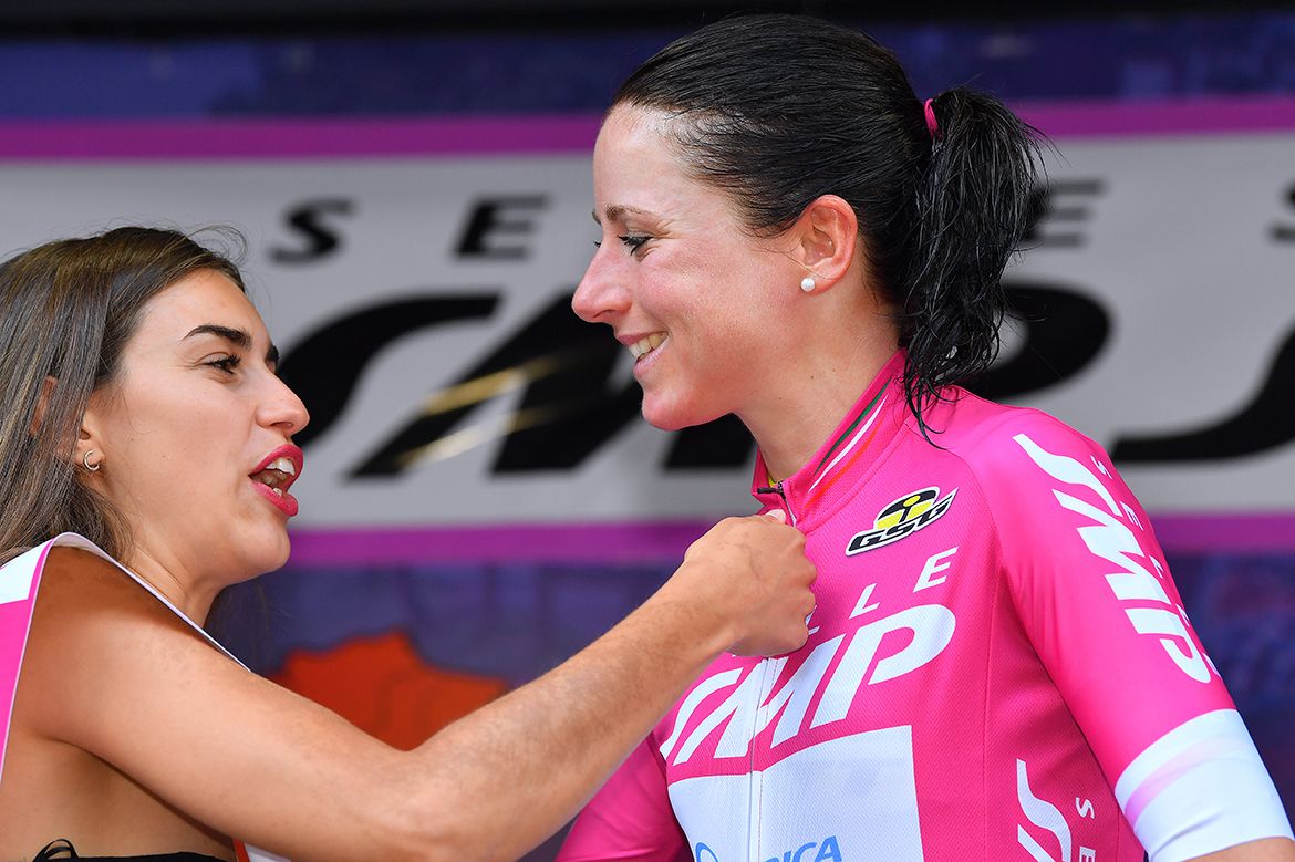Annemiek van Vleuten after stage 2 of the Giro Rosa