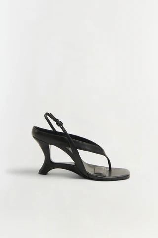 Darya Wedge Thong Sandal