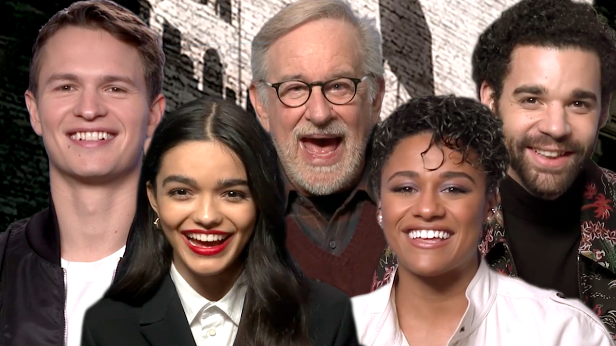 'West Side Story' Interviews With Steven Spielberg, Rachel Zegler And ...